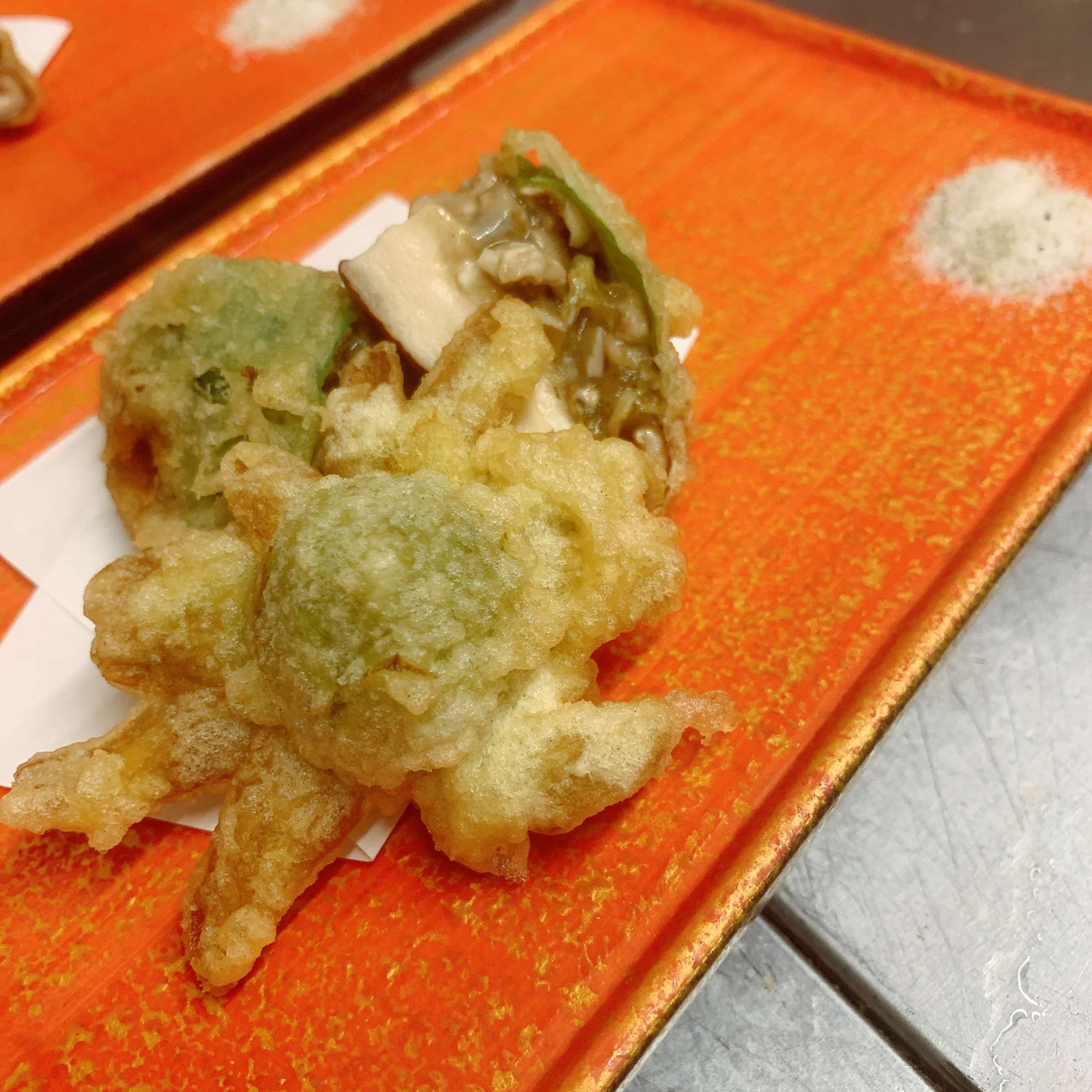 椎茸牡蠣射込み揚げ‼️福島区の和食・日本酒|しゅん須佐見
