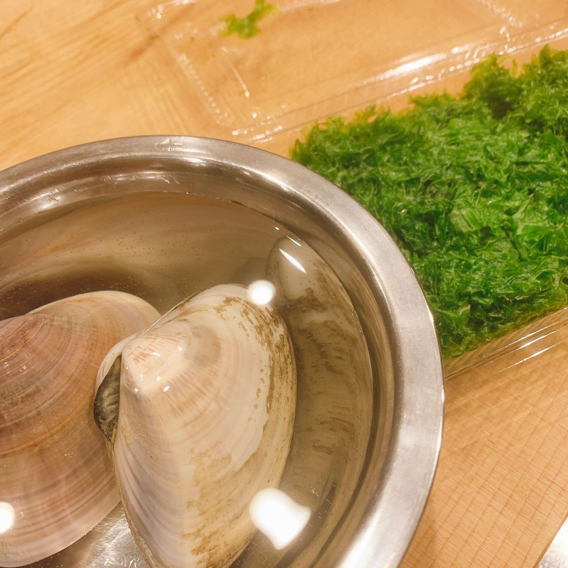 千葉の地蛤と平戸の青さが入荷しました‼️福島区の和食・日本酒|しゅん須佐見