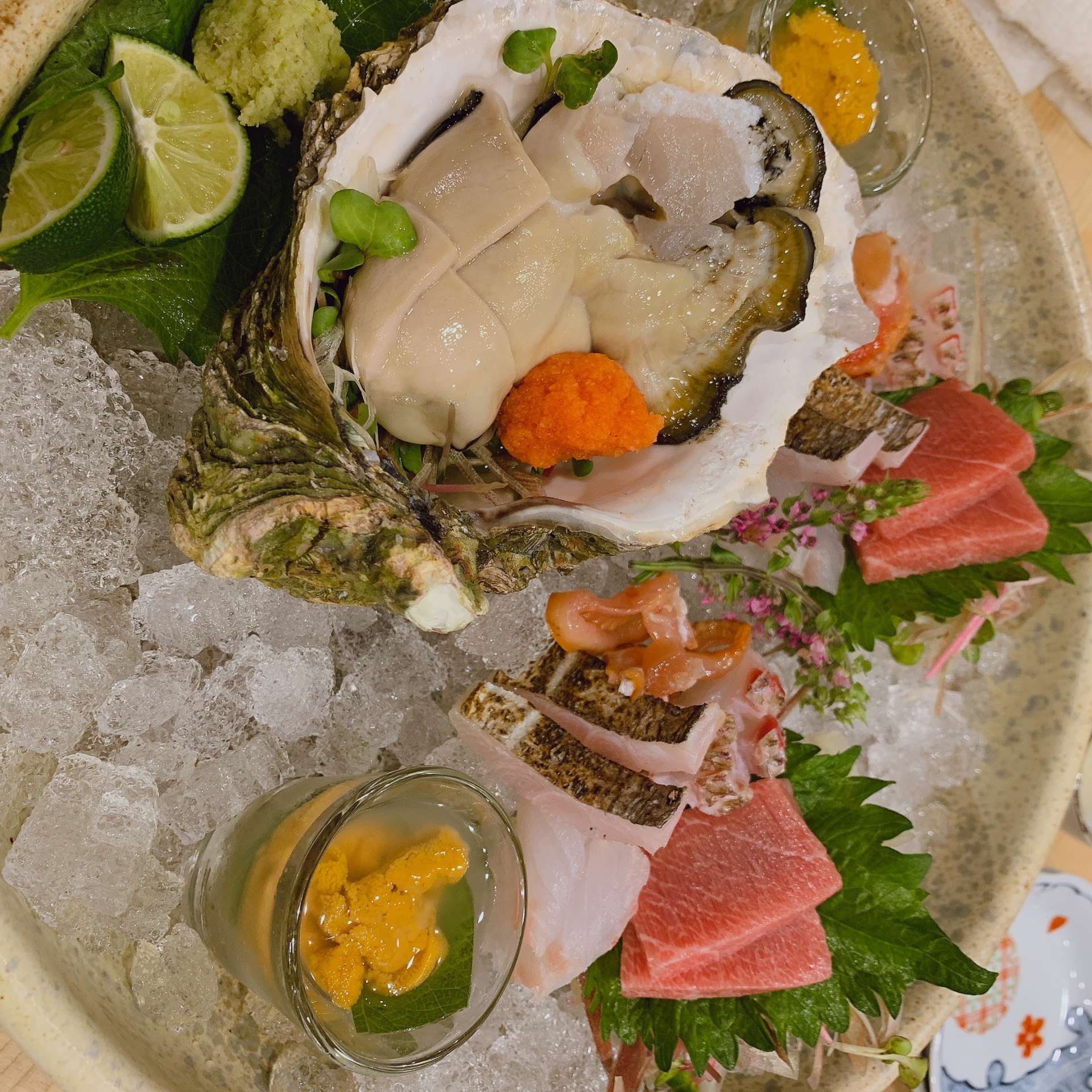 お造り盛り合わせ‼︎福島区の和食・日本酒・会食・接待なら|しゅん須佐見